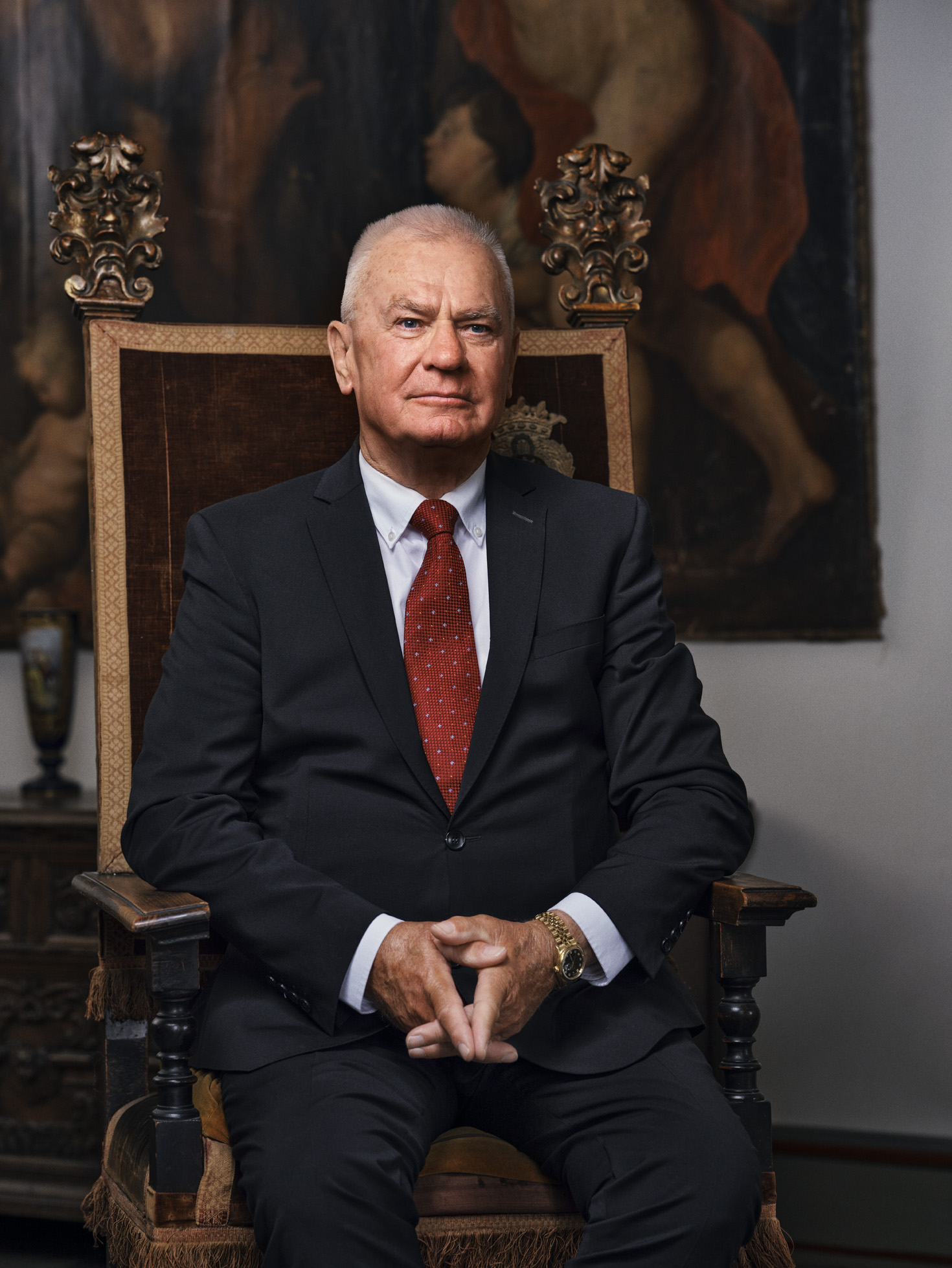 Thor Stadil receives the Jiangsu Friendship Award